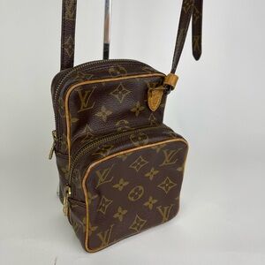 Louis Vuitton Brown Monogram mini Amazon Belt Bag with Adjustable Strap